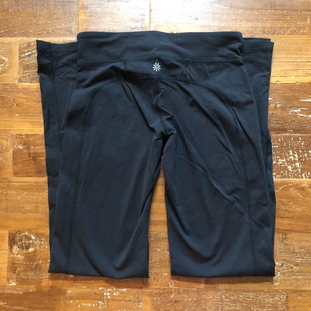 Athleta Wide Leg Flared Leggings